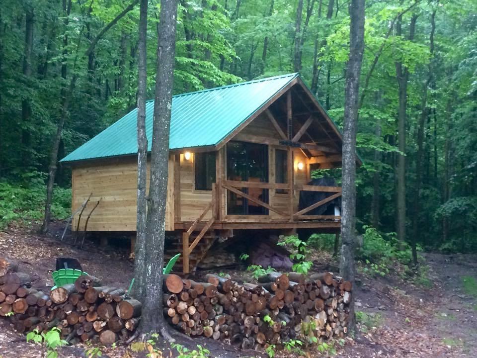 Villa Les Cabines Nordik Des Piles Saint-Jean-des Piles Exterior foto