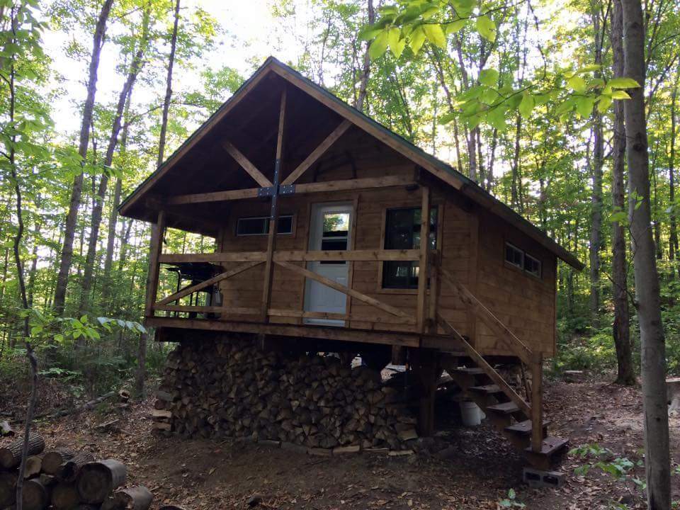 Villa Les Cabines Nordik Des Piles Saint-Jean-des Piles Exterior foto