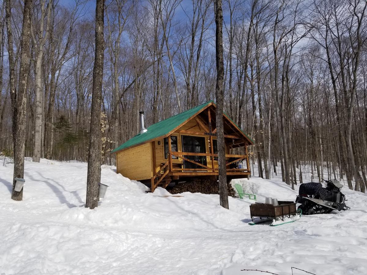 Villa Les Cabines Nordik Des Piles Saint-Jean-des Piles Exterior foto