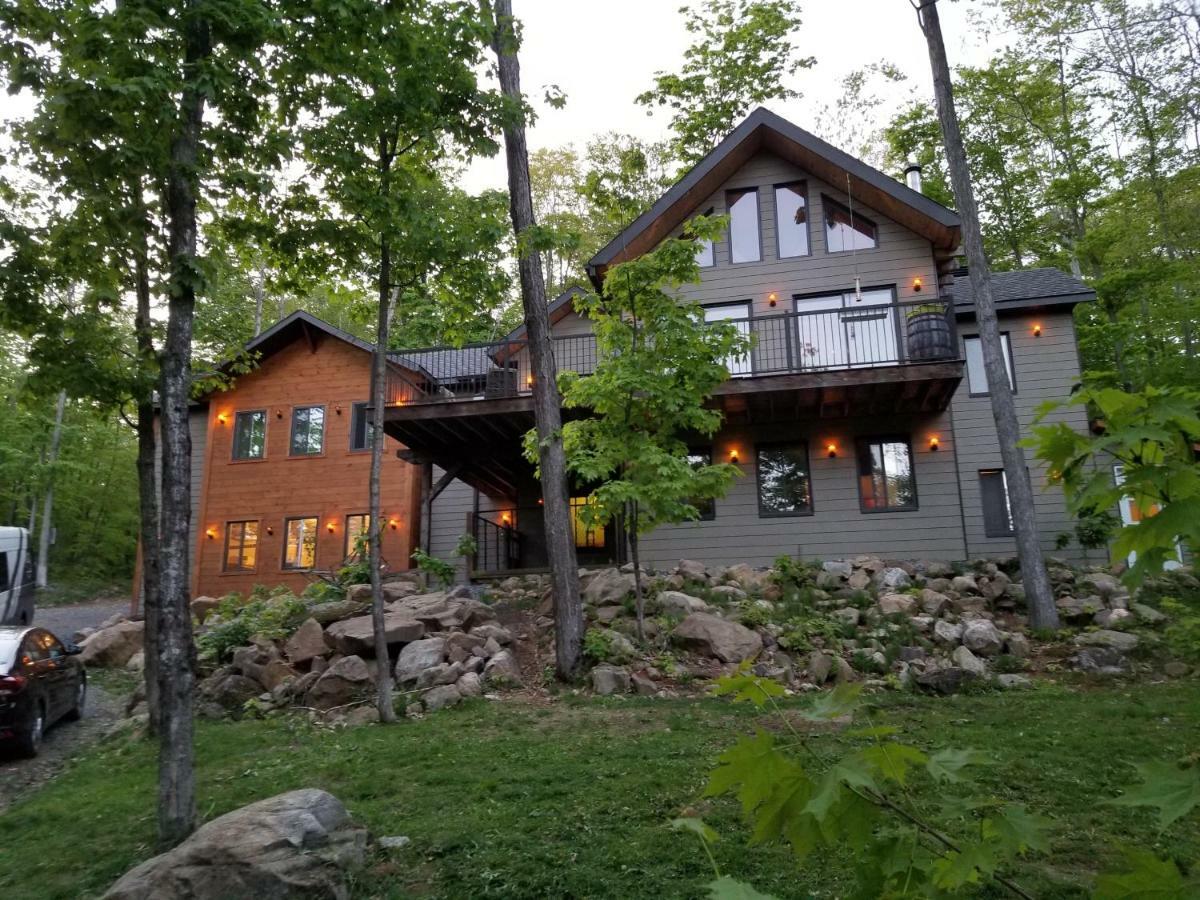 Villa Les Cabines Nordik Des Piles Saint-Jean-des Piles Exterior foto